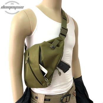 Tactical Pistol Gun Bag Holster Men Left Right Multifunctional Concealed Shoulder Bag Anti-theft Hunting Gun Storage Chest Bag
Tactical Pistol Gun Bag Holster Men Left Right Multifunctional Concealed Shoulder Bag Anti-theft Hunting Gun Storage Chest Bag