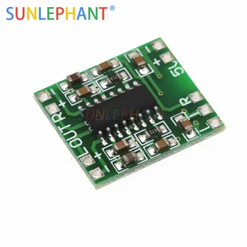PAM8403 Mini Digital Amplifier Board 2 * 3W Class D Digital 2.5V To 5V Power Amplifier Board
PAM8403 Mini Digital Amplifier Board 2 * 3W Class D Digital 2.5V To 5V Power Amplifier Board