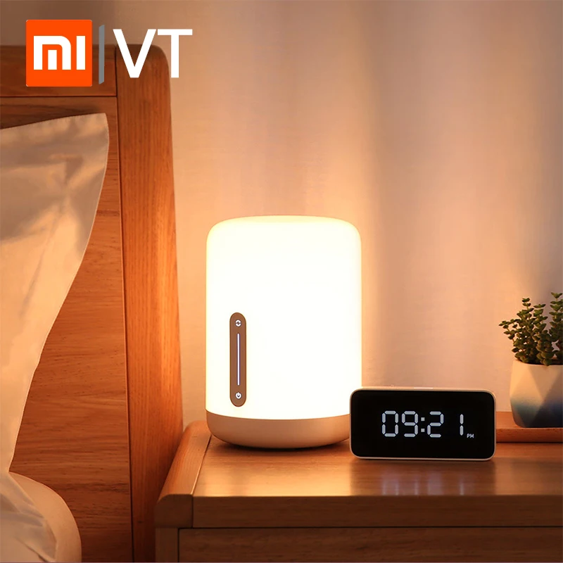 Xiaomi Mijia Bedside Lamp 2 Smart Table LED Light voice control touch switch Mi home app Led bulb For Apple Homekit Siri
Xiaomi Mijia Bedside Lamp 2 Smart Table LED Light voice control touch switch Mi home app Led bulb For Apple Homekit Siri