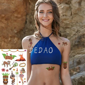 Waterproof Temporary Tatoo Sticker Hawaii Sunny Summer Beach Owl Fake Tattoo Tatouage Wild Party Flash Tatto For Girl Women Men
Waterproof Temporary Tatoo Sticker Hawaii Sunny Summer Beach Owl Fake Tattoo Tatouage Wild Party Flash Tatto For Girl Women Men