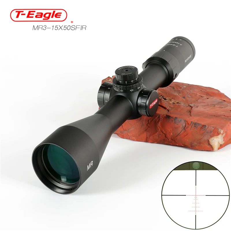 Hunting Scope TEAGLE MR3-15*50 Second Focal Plane Riflescope with ILLUMINATION with Stretch Lock with 11mm or 20mm Mount Rifle
Hunting Scope TEAGLE MR3-15*50 Second Focal Plane Riflescope with ILLUMINATION with Stretch Lock with 11mm or 20mm Mount Rifle