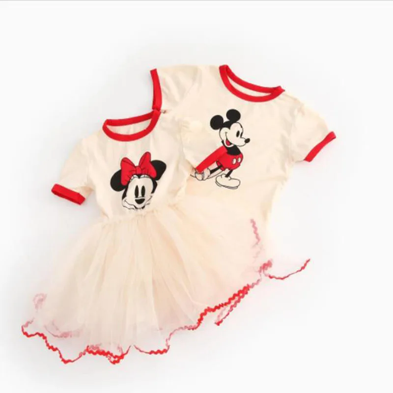 Summer new clothing Minnie and mouse clothes suit children baby girl boy clothes short-sleeved T-shirt ballet party dress
Summer new clothing Minnie and mouse clothes suit children baby girl boy clothes short-sleeved T-shirt ballet party dress