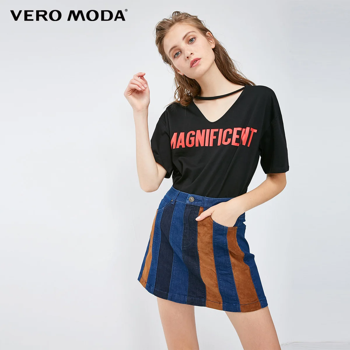 Vero Moda 2019 New Women's Stretch Cotton Contrasting Splice mini Denim Skirt | 318437503
Vero Moda 2019 New Women's Stretch Cotton Contrasting Splice mini Denim Skirt | 318437503