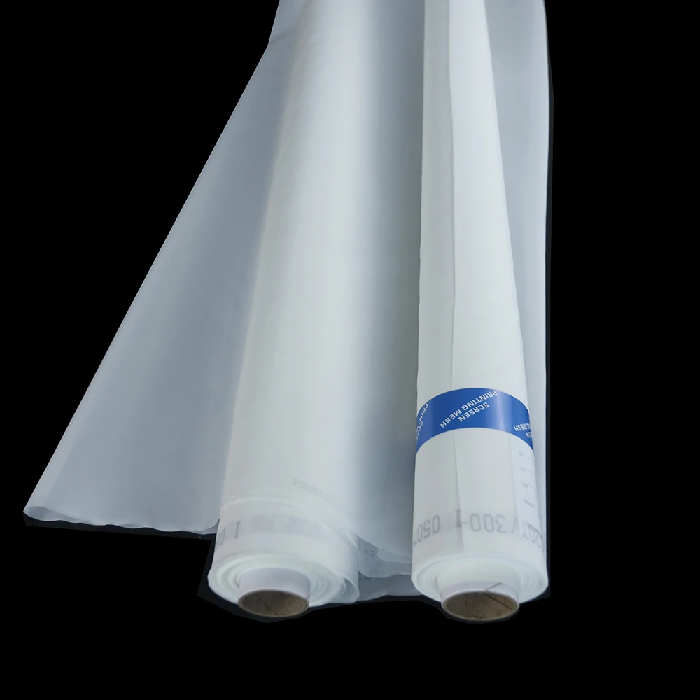 43T 110Mesh 55UM 127CM White 1Meter Polyester screen printing mesh stencil fabric
43T 110Mesh 55UM 127CM White 1Meter Polyester screen printing mesh stencil fabric