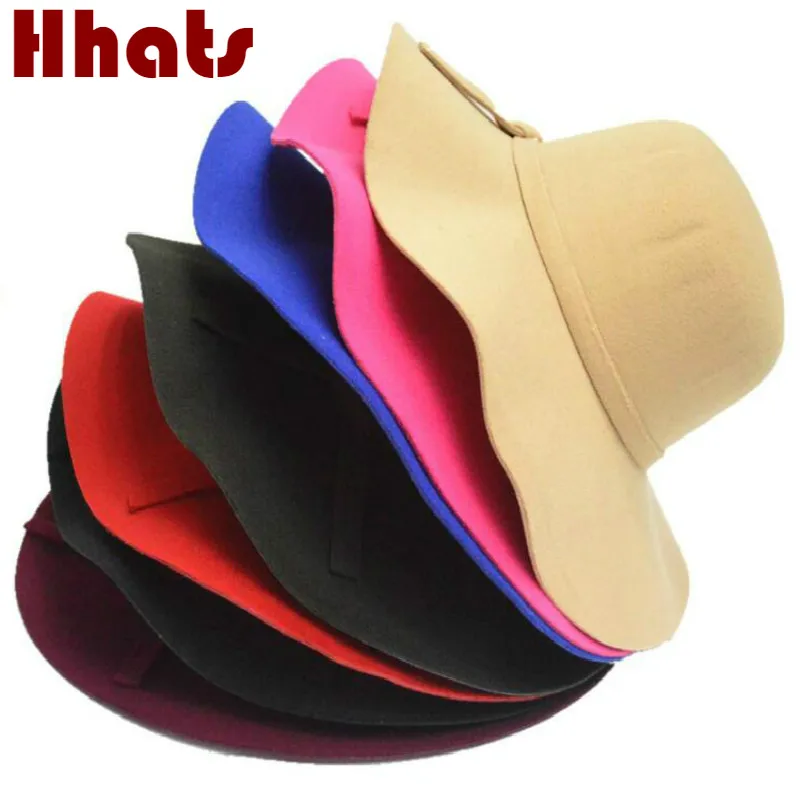 Which in shower wool wide brim women fedora hat autumn winter warm woolen British style jazz hat cap retro family chapeau femme
Which in shower wool wide brim women fedora hat autumn winter warm woolen British style jazz hat cap retro family chapeau femme