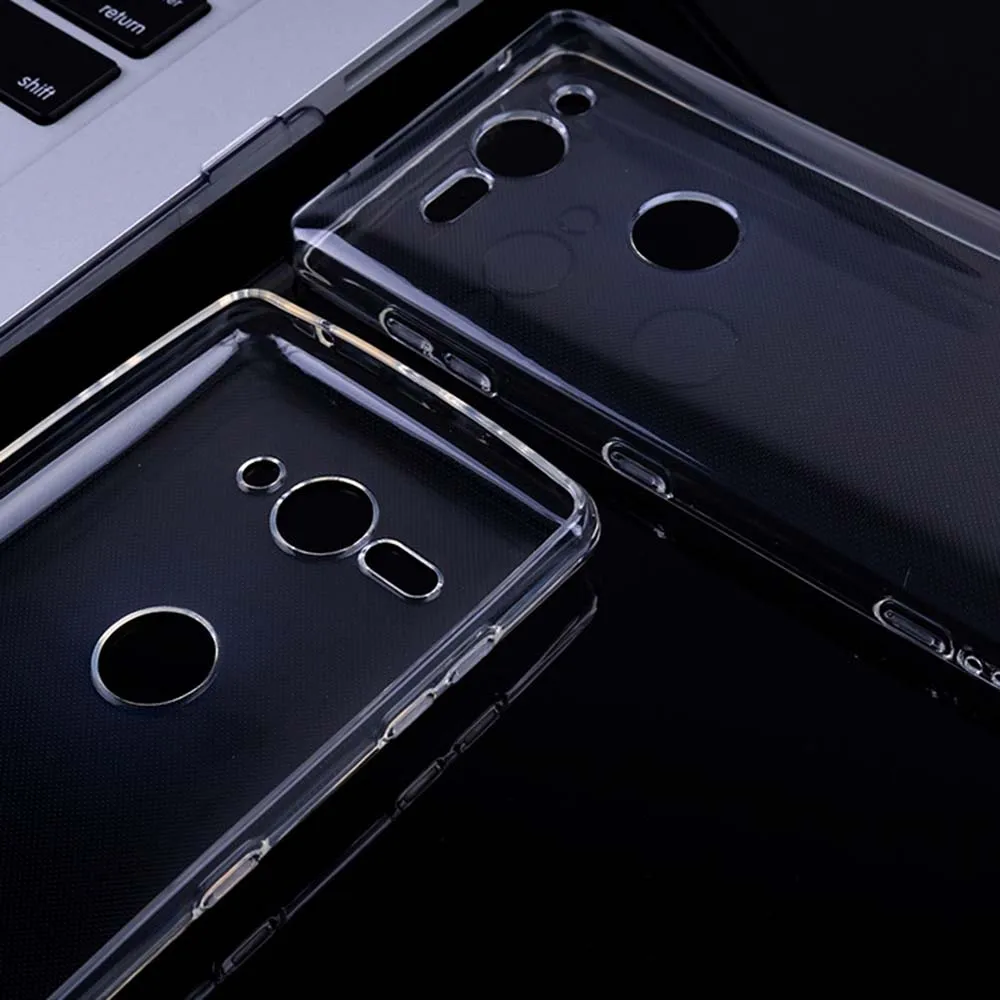 For Sony Xperia XZ2 XZ1 Compact XA1 XA2 Ultra Case Clear Phone Case Soft TPU Silicone Back Cover For Sony Xperia L1 L2 XA1 XA2 (5)