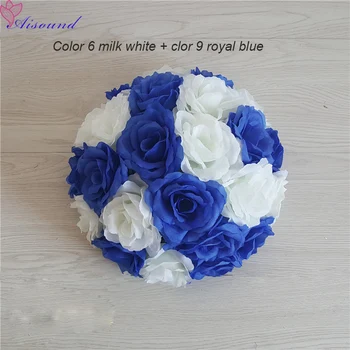 1PC Silk Flower Ball Table Centerpieces Silk Rose Wedding Kissing Balls Pomanders Wedding Decoration Flowers Arrangement
1PC Silk Flower Ball Table Centerpieces Silk Rose Wedding Kissing Balls Pomanders Wedding Decoration Flowers Arrangement