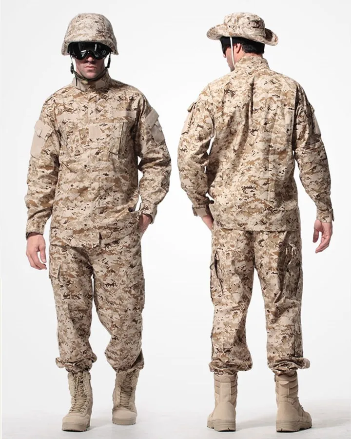 ACU Military Tactical Army Uniform Camouflage Sets Jacket+Pants Suit S-XXL Clothing Outdoor Hunting Combat Airsoft Uniform
ACU Military Tactical Army Uniform Camouflage Sets Jacket+Pants Suit S-XXL Clothing Outdoor Hunting Combat Airsoft Uniform