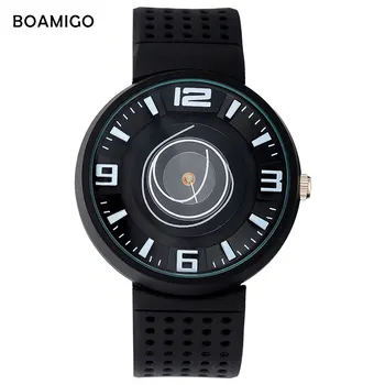 BOAMIGO Brand Unisex Mens Watches Fashion Creative Simple Design Quartz Watch Rubber Analog Wristwatch Clock Relogio Masculino
BOAMIGO Brand Unisex Mens Watches Fashion Creative Simple Design Quartz Watch Rubber Analog Wristwatch Clock Relogio Masculino