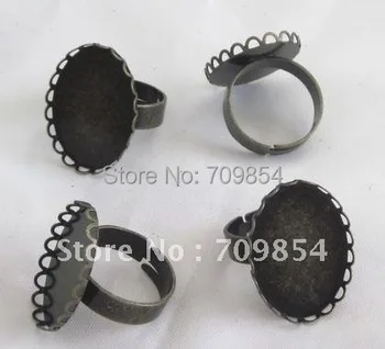 free shipping!!! 100pcs/lot 18*25mm pad Antiqued Brass Adjustable Ring With Oval Lace Setting Tray
free shipping!!! 100pcs/lot 18*25mm pad Antiqued Brass Adjustable Ring With Oval Lace Setting Tray