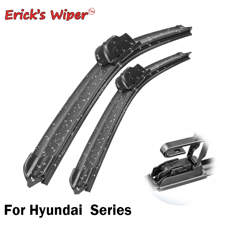 Erick's Wiper LHD Front Wiper Blades For Hyundai Solaris Tucson Accent i10 i30 i40 i35 Windshield Windscreen Front Window
Erick's Wiper LHD Front Wiper Blades For Hyundai Solaris Tucson Accent i10 i30 i40 i35 Windshield Windscreen Front Window