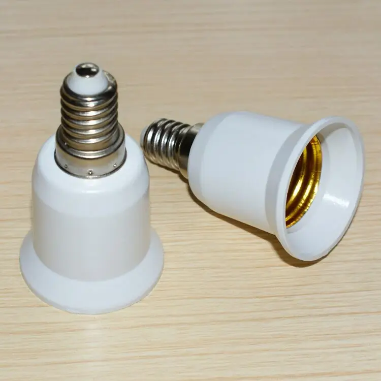 2015 E14 Male to E27 Female Socket Base Extender Splitter Plug Light Lamp Bulb Holder Adapter Fireproof Material Converter
2015 E14 Male to E27 Female Socket Base Extender Splitter Plug Light Lamp Bulb Holder Adapter Fireproof Material Converter