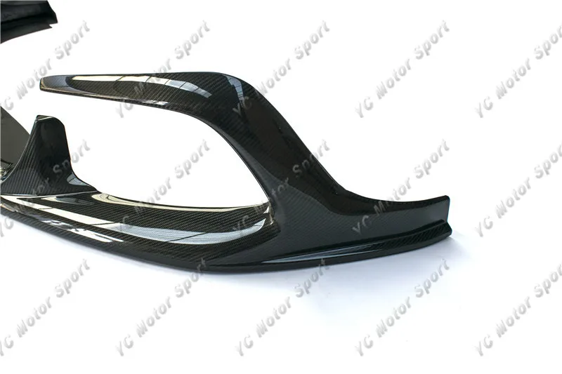 2014-2015 Maserati Ghibli Aspec Style Body Kit CF Front Half Spoiler CF (13)