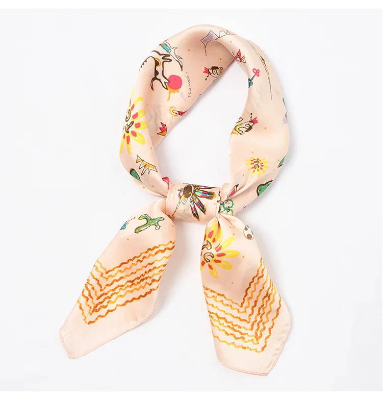 Yishine 70*70 CM Women Multifunction Polyester Silk Scarf Comic Cactus Printed Satin Small Square Wraps Scarves Shawl
Yishine 70*70 CM Women Multifunction Polyester Silk Scarf Comic Cactus Printed Satin Small Square Wraps Scarves Shawl