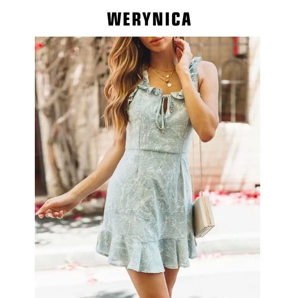 Werynica Summer dress women floral sexy mini bohemia dress korean fashion vestidos lace up women clothing high waist beach dress
Werynica Summer dress women floral sexy mini bohemia dress korean fashion vestidos lace up women clothing high waist beach dress