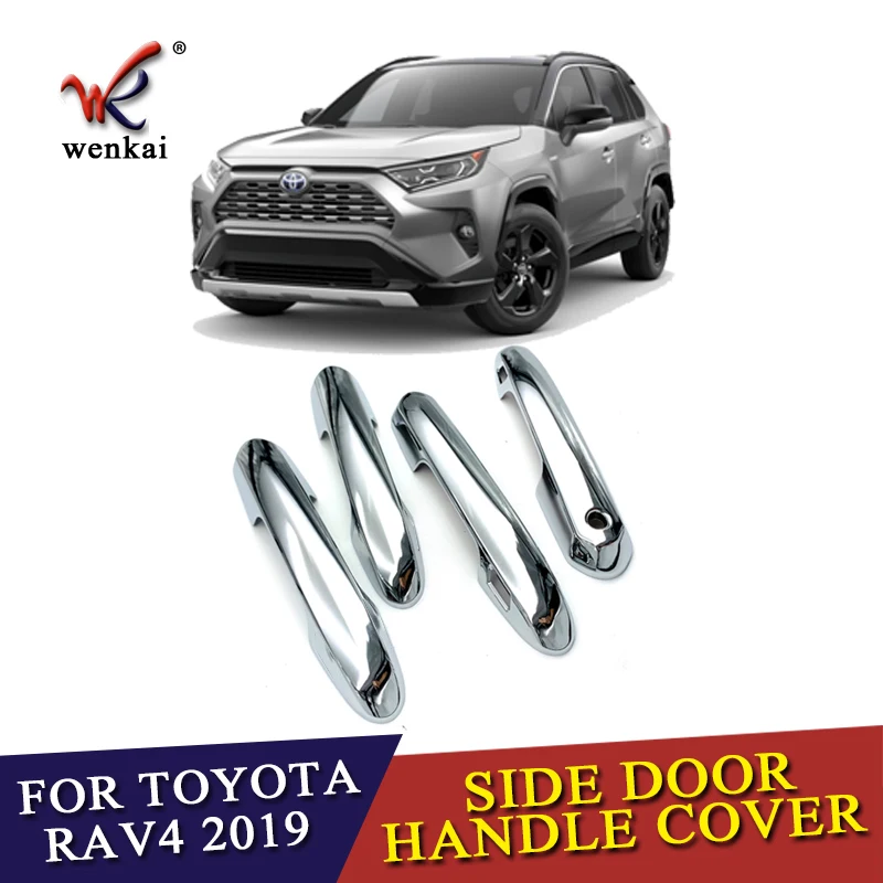 Car ABS Door Handle Decorative Cover Trim 4Pcs/Set Sticker Protector Suitable For Toyota RAV4 2019 2020
Car ABS Door Handle Decorative Cover Trim 4Pcs/Set Sticker Protector Suitable For Toyota RAV4 2019 2020