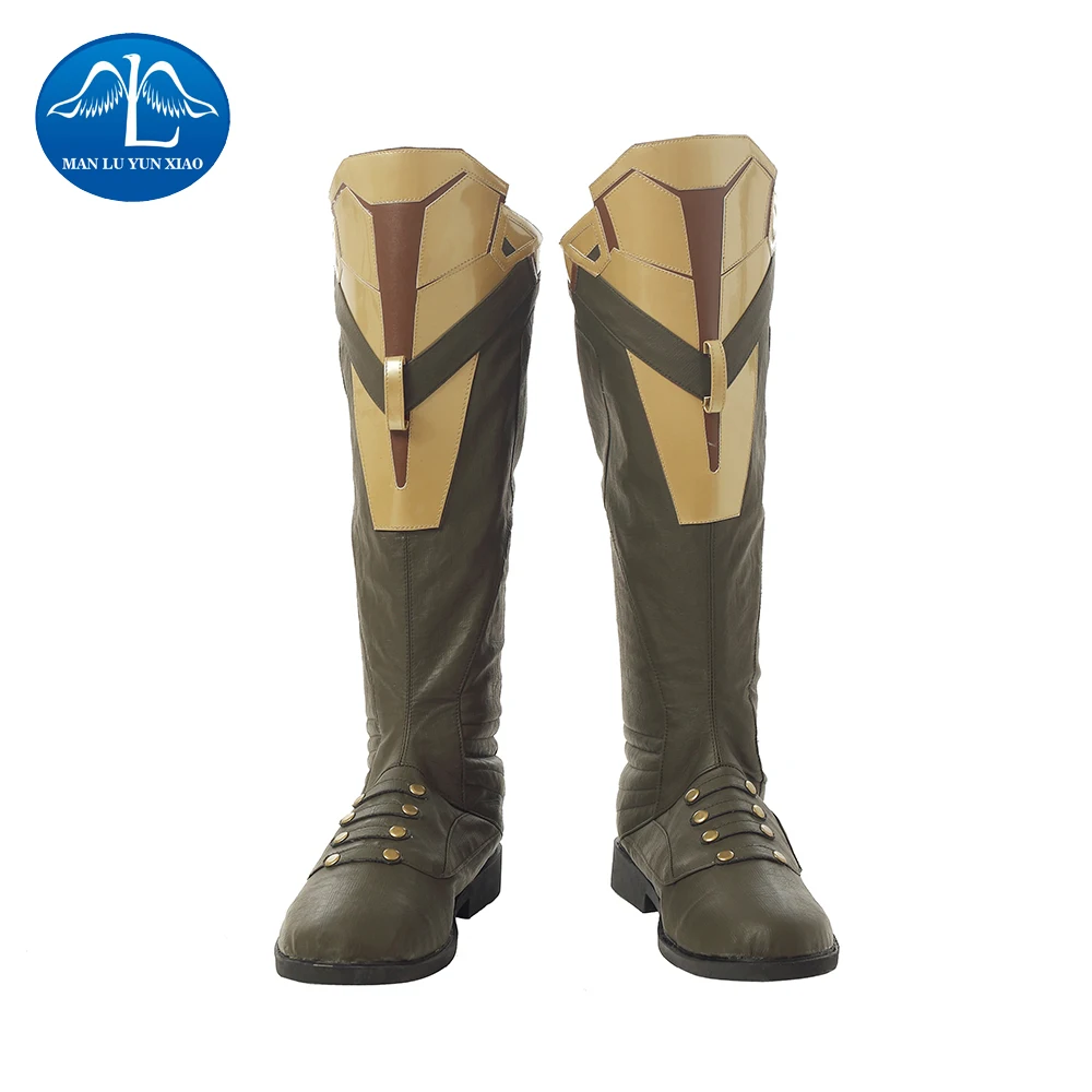 

MANLUYUNXIAO New Avengers: Infinity War Thanos Boots Halloween Carnival Cosplay Boots For Adult Free Shipping