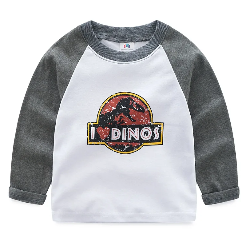 children's T-shirts tiny cottons o-neck baby boy long sleeve tee t shirt toddler dinosaur T-shirts for boys kids clothes BK3
children's T-shirts tiny cottons o-neck baby boy long sleeve tee t shirt toddler dinosaur T-shirts for boys kids clothes BK3
