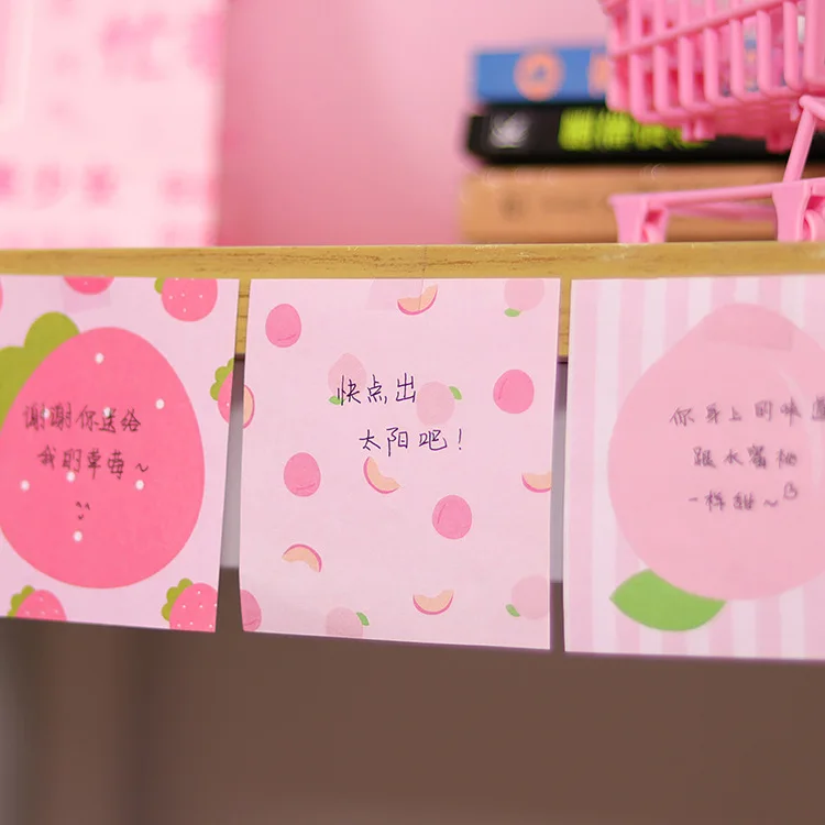 1Pc Cute Memo Pad Kawaii Paper Sticky Notes for School & Office Supply Stationery Sticker To Do List Square Fruit Strawberry
1Pc Cute Memo Pad Kawaii Paper Sticky Notes for School & Office Supply Stationery Sticker To Do List Square Fruit Strawberry