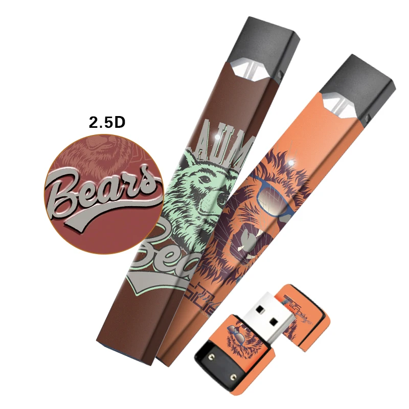 Magick Shark Lion Dept Bear Animal E Cigarette Stickers For Juul Sticker Skin Protector Printing Label
Magick Shark Lion Dept Bear Animal E Cigarette Stickers For Juul Sticker Skin Protector Printing Label