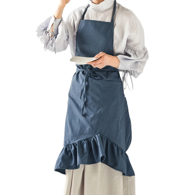 2018 Simple Japanese Art Cotton linen Apron for Women BBQ Senior baking Bib Kitchen butterfly tail apron cooking Cafe Waitress
2018 Simple Japanese Art Cotton linen Apron for Women BBQ Senior baking Bib Kitchen butterfly tail apron cooking Cafe Waitress