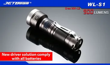 Free Shipping 2014 Original JETBEAM WL-S1 Cree XM-L2 LED 900 lumens flashlight daily torch Compatible with 18650 16340 battery
Free Shipping 2014 Original JETBEAM WL-S1 Cree XM-L2 LED 900 lumens flashlight daily torch Compatible with 18650 16340 battery