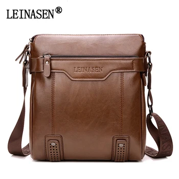 LEINASEN Brand Fashion PU Leather Men's Messenger Bags Portfolio Office Men Bag, Quality Travel Shoulder Bag Handbag for Man
LEINASEN Brand Fashion PU Leather Men's Messenger Bags Portfolio Office Men Bag, Quality Travel Shoulder Bag Handbag for Man