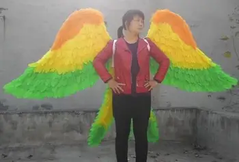 classic yellow green angel feather wings pure handamde model catwalk shows lingerie shows stage performance wedding supplies
classic yellow green angel feather wings pure handamde model catwalk shows lingerie shows stage performance wedding supplies