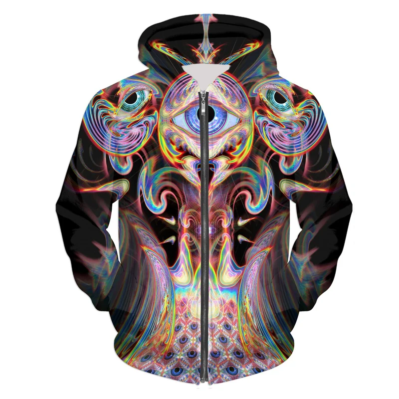 YX GIRL Unfolding Vision Sweatshirt Three Eyes With A Psychedelic Form Holding Them Up 3D Print Pullover Women Men Zip Hoodies
YX GIRL Unfolding Vision Sweatshirt Three Eyes With A Psychedelic Form Holding Them Up 3D Print Pullover Women Men Zip Hoodies