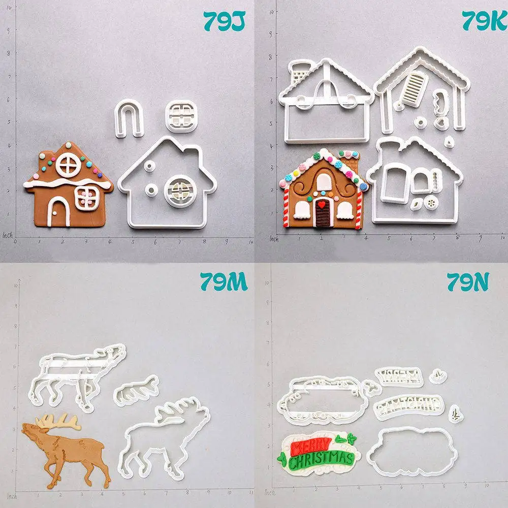 Gingerbread House Cookie Cutter Cake Decorating Tools Custom Made 3D Printed Deer Fondant Cupcake Cutter Cake Decoration Tools
Gingerbread House Cookie Cutter Cake Decorating Tools Custom Made 3D Printed Deer Fondant Cupcake Cutter Cake Decoration Tools