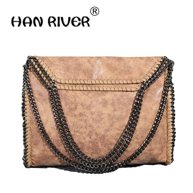 HANRIVER 2018 new fashion women's chain bag High quality PU Leather handbags Foldable female's single shoulder bag hot selling
HANRIVER 2018 new fashion women's chain bag High quality PU Leather handbags Foldable female's single shoulder bag hot selling