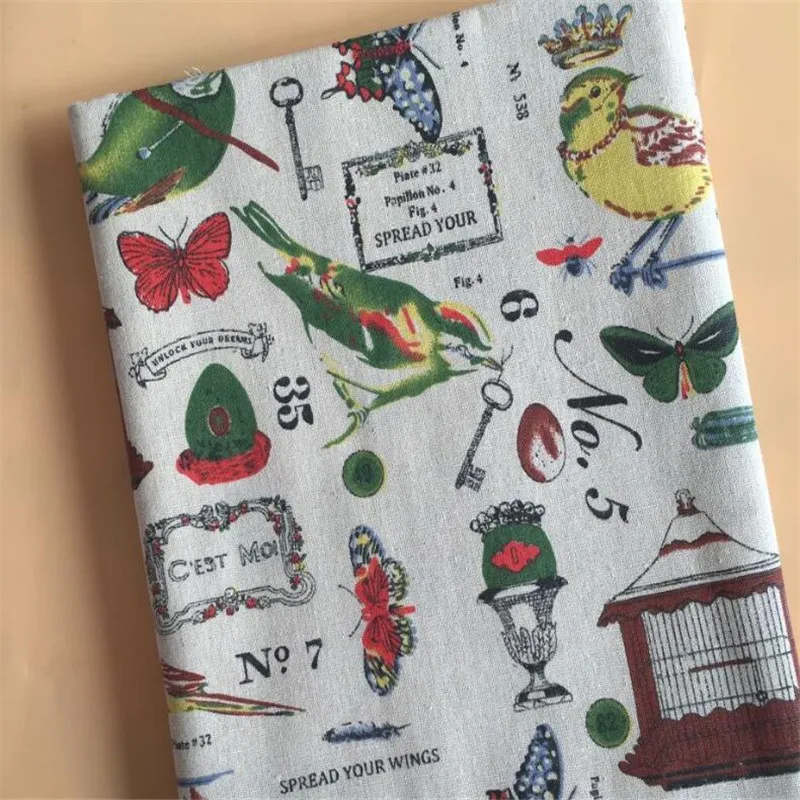 Cartoon Printed Linen Fabric Cotton Linen Blend Fabric DIY Patchwork Material Manual Sewing Quilting Canvas Cloth For Textile
Cartoon Printed Linen Fabric Cotton Linen Blend Fabric DIY Patchwork Material Manual Sewing Quilting Canvas Cloth For Textile