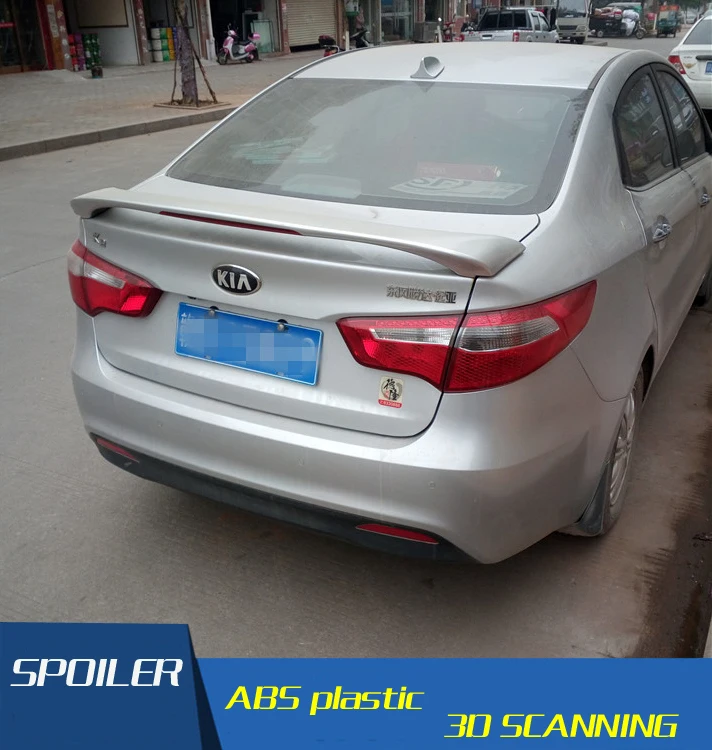 For Kia K2 Spoiler High Quality ABS Material Car Rear Wing Primer Color Rear Spoiler For Kia K2 Spoiler with light 2011-2013
For Kia K2 Spoiler High Quality ABS Material Car Rear Wing Primer Color Rear Spoiler For Kia K2 Spoiler with light 2011-2013