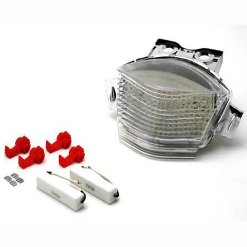 For 2006-2008 2007 Kawasaki Ninja 650R Clear ABS Injection New Motorcycle Turn Brake Turning Braking Signal Tail Rear Light Lam
For 2006-2008 2007 Kawasaki Ninja 650R Clear ABS Injection New Motorcycle Turn Brake Turning Braking Signal Tail Rear Light Lam
