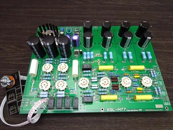 High-end Hi-Fi Valve Tube Phono Pre-Amplifier Stereo Preamp Board Perfect Reference KONDO AUDIONOTE M77 Circuit
High-end Hi-Fi Valve Tube Phono Pre-Amplifier Stereo Preamp Board Perfect Reference KONDO AUDIONOTE M77 Circuit