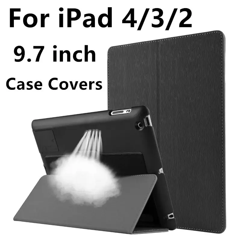 Case For Apple iPad 4 iPad3 iPad2 Protective Smart cover Protector Leather PU Tablet For iPad4 iPad 3 2 Sleeve Covers 9.7 inch
Case For Apple iPad 4 iPad3 iPad2 Protective Smart cover Protector Leather PU Tablet For iPad4 iPad 3 2 Sleeve Covers 9.7 inch