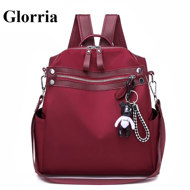 Glorria Waterproof Oxford Women Backpack Teenager Girl Big Capacity Book Bags Female Tassel Multifunction Bag pack Mochila
Glorria Waterproof Oxford Women Backpack Teenager Girl Big Capacity Book Bags Female Tassel Multifunction Bag pack Mochila
