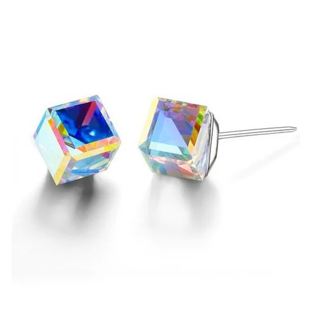 8 pairs/lot Set Fashion Square Crystal Stud Earrings For Women Korean Style Cube Stud Jewelry Gift Wholesales
8 pairs/lot Set Fashion Square Crystal Stud Earrings For Women Korean Style Cube Stud Jewelry Gift Wholesales