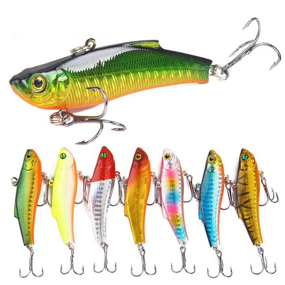 1PCS 7cm/18g 7 color bionic VIB Artificial bait new PVC hard bait lure fish bait 3D eyes Minnow fishing lures fishing gear
1PCS 7cm/18g 7 color bionic VIB Artificial bait new PVC hard bait lure fish bait 3D eyes Minnow fishing lures fishing gear