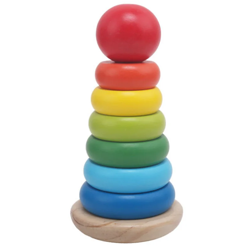 Warm Color Rainbow Stacking Ring Tower Stacking Blocks Wooden Toddler Toy Baby Toys Infant Toys Girl
Warm Color Rainbow Stacking Ring Tower Stacking Blocks Wooden Toddler Toy Baby Toys Infant Toys Girl