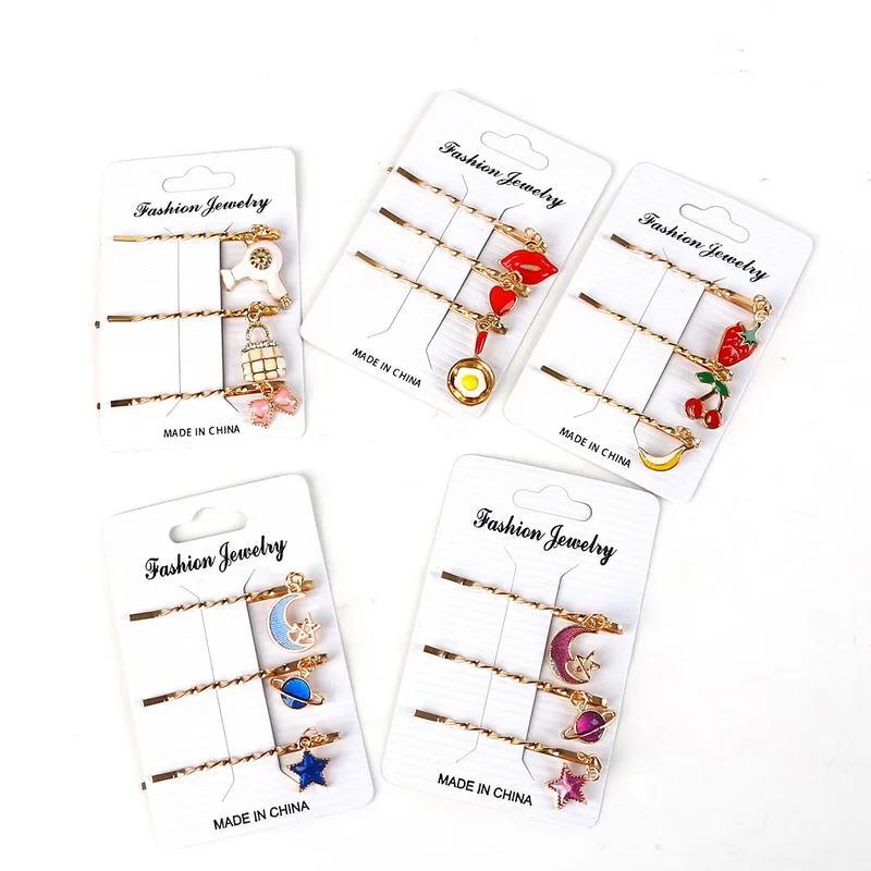 3 Pcs/Set Korean Style Girls Hair Clips Crystal Rhinestone Barrettes Hairpins for women Headwear Hairgrip Hair Accessories
3 Pcs/Set Korean Style Girls Hair Clips Crystal Rhinestone Barrettes Hairpins for women Headwear Hairgrip Hair Accessories