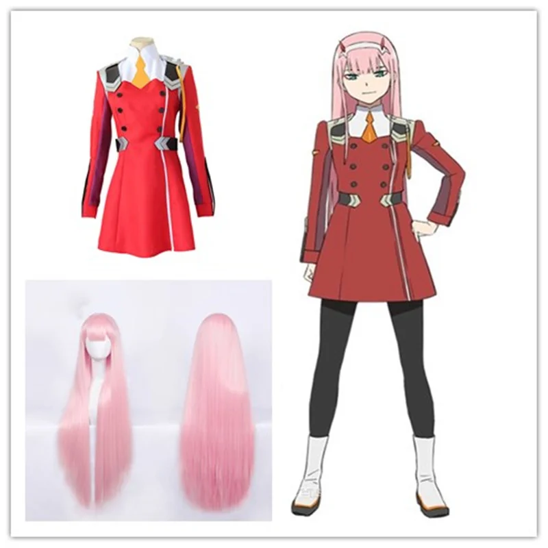 Костюм для косплея ZERO TWO костюм взрослых женщин из японского аниме Дарлинг во