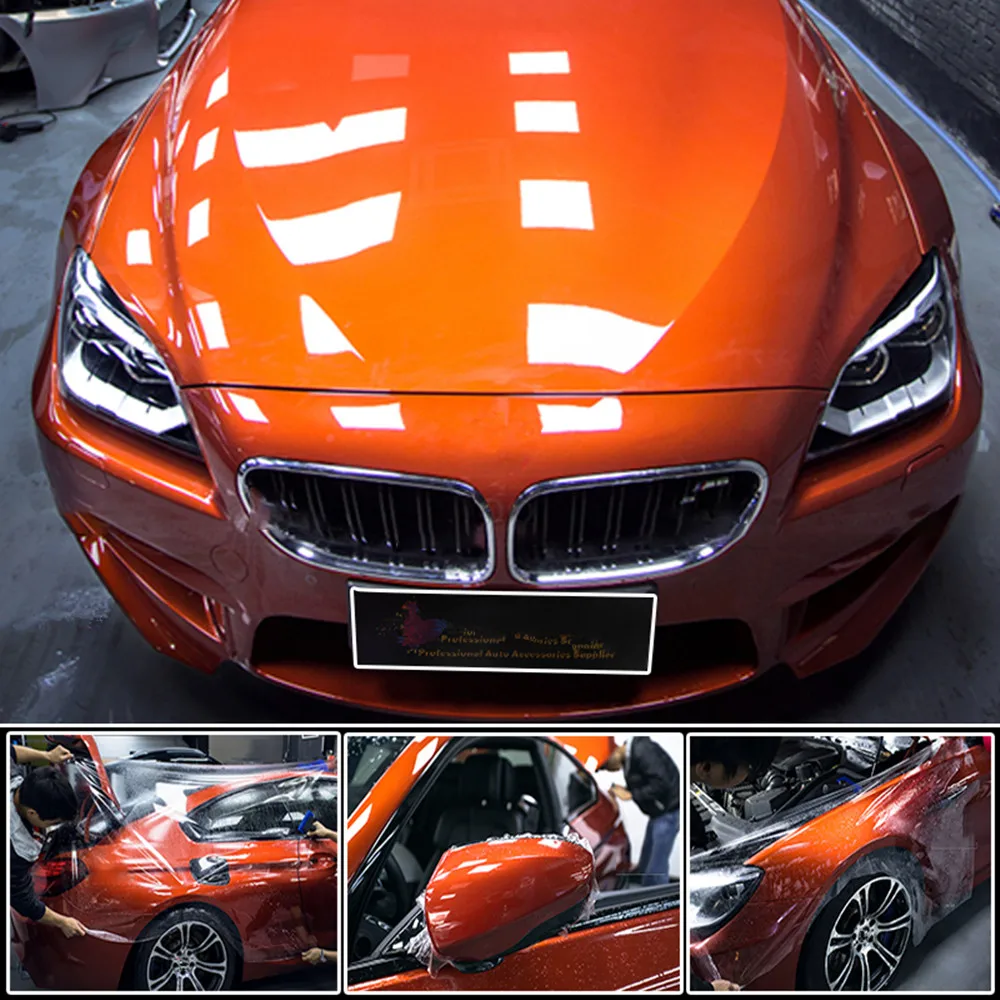 SUNICE Car Vehicle TPU PPF 3layer Car Body Sticker Self Adheisve Vinyl Film 20"x59" Car Wrapping Film Auto Car Body Accessories
SUNICE Car Vehicle TPU PPF 3layer Car Body Sticker Self Adheisve Vinyl Film 20"x59" Car Wrapping Film Auto Car Body Accessories