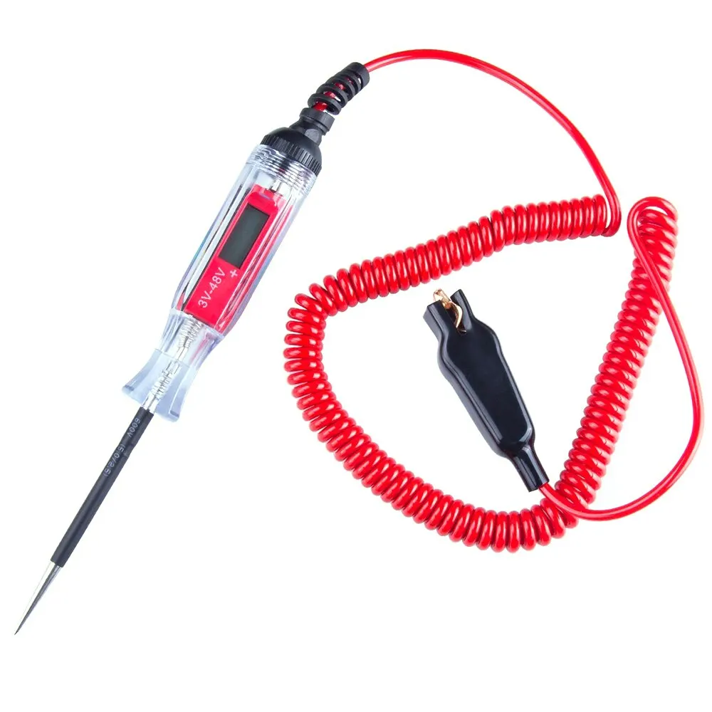 3V-48V Digital voltmeter Electric Circuit voltage meter Car Truck voltage indicator Voltage tester Power Probe Diagnostic-Tool
3V-48V Digital voltmeter Electric Circuit voltage meter Car Truck voltage indicator Voltage tester Power Probe Diagnostic-Tool