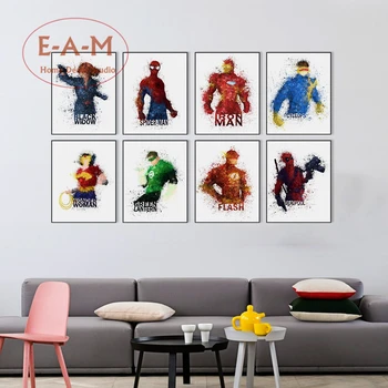 E-A-M Superheroes Splash Canvas Art Print Painting Poster Wall Pictures For Living Room Home Decorative Bedroom Decor No Frame
E-A-M Superheroes Splash Canvas Art Print Painting Poster Wall Pictures For Living Room Home Decorative Bedroom Decor No Frame