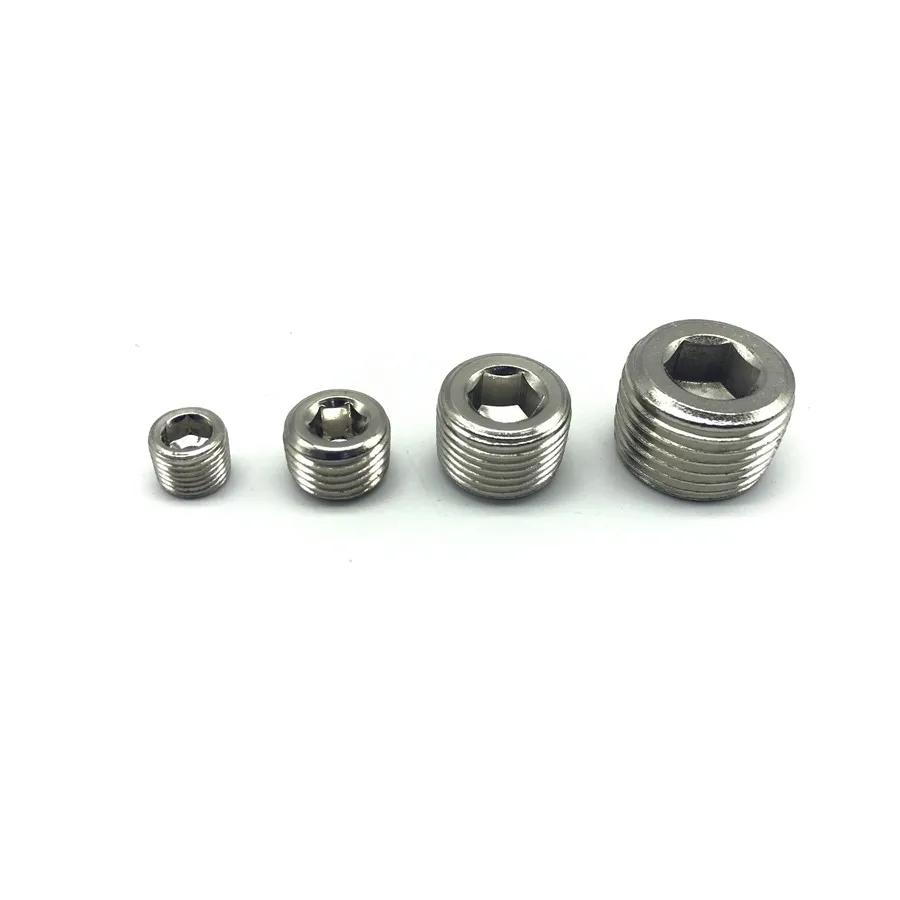 5pcs Air Pneumatic 1/8" 1/4" 3/8" 1/2" 3/4" 1" Iron Male Thread Flat Pipe Plug Hex Socket Head Pipe Connector Coupling Adapter
5pcs Air Pneumatic 1/8" 1/4" 3/8" 1/2" 3/4" 1" Iron Male Thread Flat Pipe Plug Hex Socket Head Pipe Connector Coupling Adapter