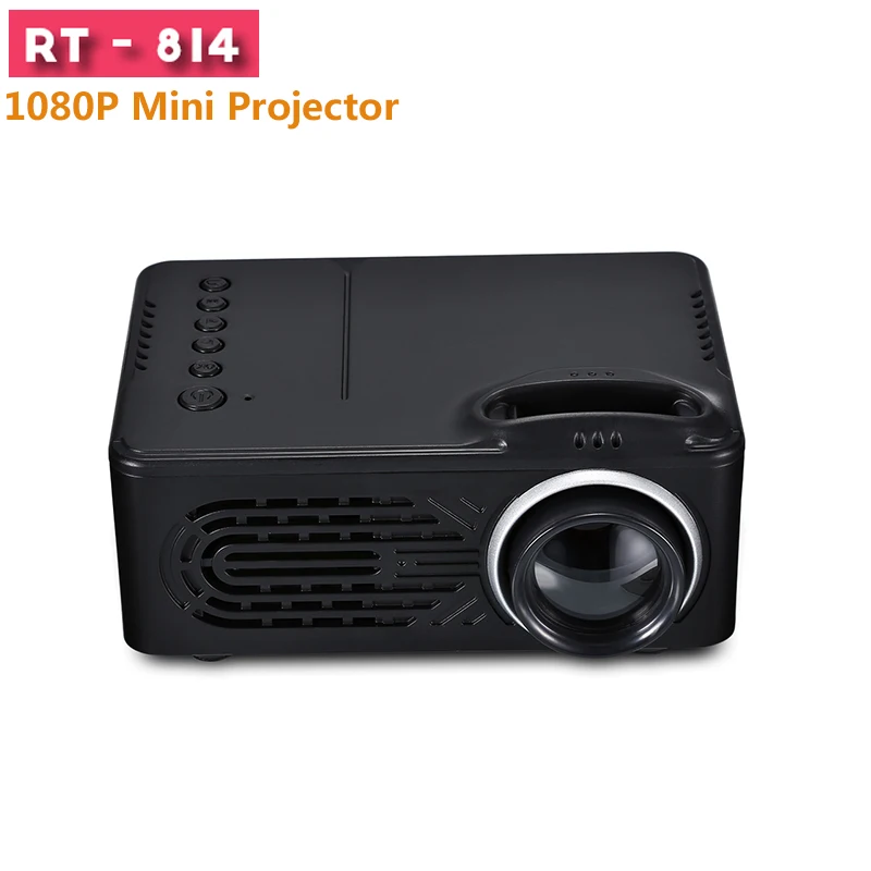 RD-814 Mini LED Projector 1080P Portable Projector 25-80 Inches Display With Remote Control For Photo Music Movie Home Theater
RD-814 Mini LED Projector 1080P Portable Projector 25-80 Inches Display With Remote Control For Photo Music Movie Home Theater