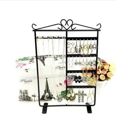 32 hole Jewelry Display Stand Holder Earring Display Stand Iron Wall Frame Necklace Holder Accessories Base Storage Dro 1pc C172
32 hole Jewelry Display Stand Holder Earring Display Stand Iron Wall Frame Necklace Holder Accessories Base Storage Dro 1pc C172