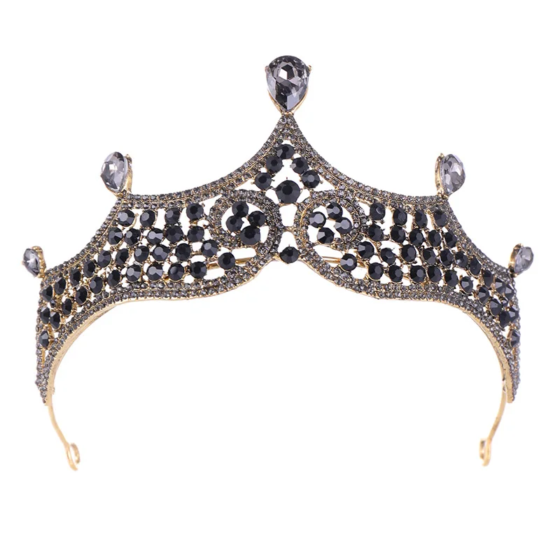 Women Vintage Style Baroque Crowns Tiaras Ladies Delicate Rhinestone Headpieces Girls Party Gorgeous Hairband Chic Hair Jewelry
Women Vintage Style Baroque Crowns Tiaras Ladies Delicate Rhinestone Headpieces Girls Party Gorgeous Hairband Chic Hair Jewelry