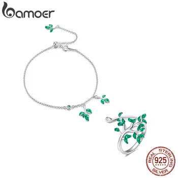 bamoer Tree of Life Bracelet and Ring for Women Jewelry Sets Authentic 925 Sterling Silver Zirconia Jewelry Gifts ZHS126
bamoer Tree of Life Bracelet and Ring for Women Jewelry Sets Authentic 925 Sterling Silver Zirconia Jewelry Gifts ZHS126